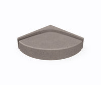 Thumbnail for CS-1616 Corner Shower Seat in Clay