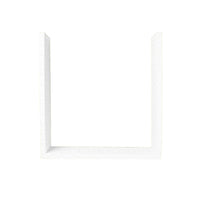 Thumbnail for 10-In D X 36-In W X 36-In H Solid Surface Window Trim Kit - BNGBath