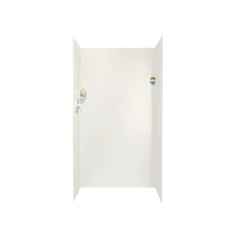 36 x 36 x 72 Swanstone Shower Wall Kit - BNGBath
