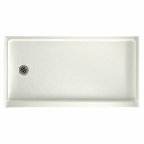 swan-solid-surface-60-in-x-32-in-shower-base-with-left-drainBisque