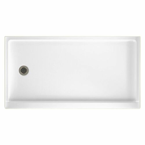 swan-solid-surface-60-in-x-32-in-shower-base-with-left-drainWhite
