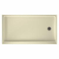 Thumbnail for swan-solid-surface-60-in-x-32-in-shower-base-with-right-drainBone