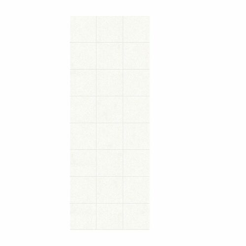 Swanstone 36-in x 96-in 12X12 Square Tile Design Shower Wall Panel - BNGBath