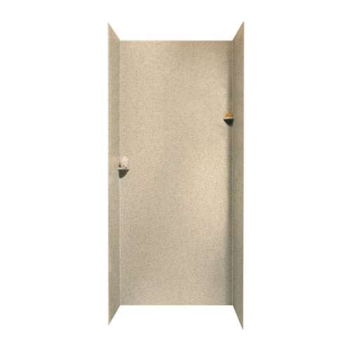 Swan Solid Surface 36-In X 36-In X 96-In Shower Wall Surround - BNGBath