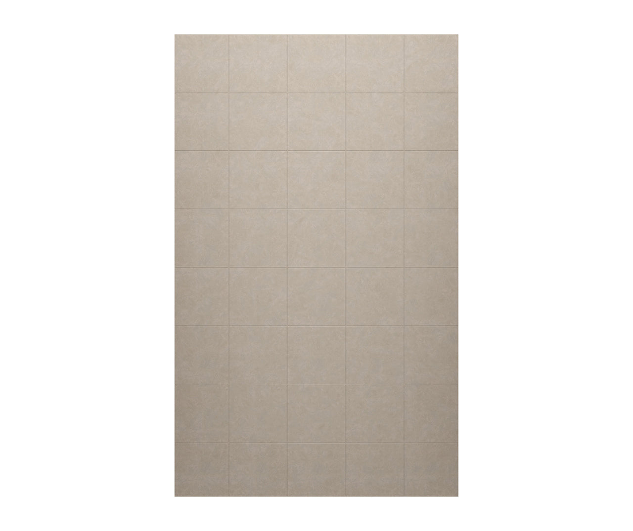 Swanstone 62-in x 96-in 12X12 Square Tile Design Shower Wall Panel - BNGBath