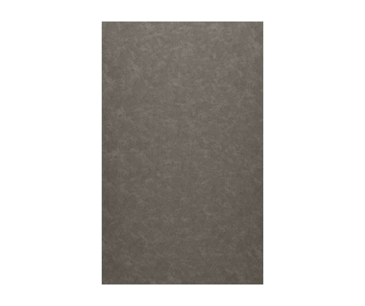 SS-3672-1 36 x 72 Swanstone Smooth Glue up Bathtub and Shower Single Wall Panel in Charcoal Gray