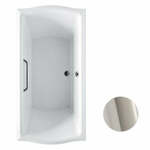 Toto Clayton Acrylic 72-In X 36-In Soaker With Center Drain - BNGBath