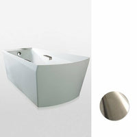 Thumbnail for Toto ABF964N#01DBN Soiree Acrylic Freestanding Bathtub - BNGBath