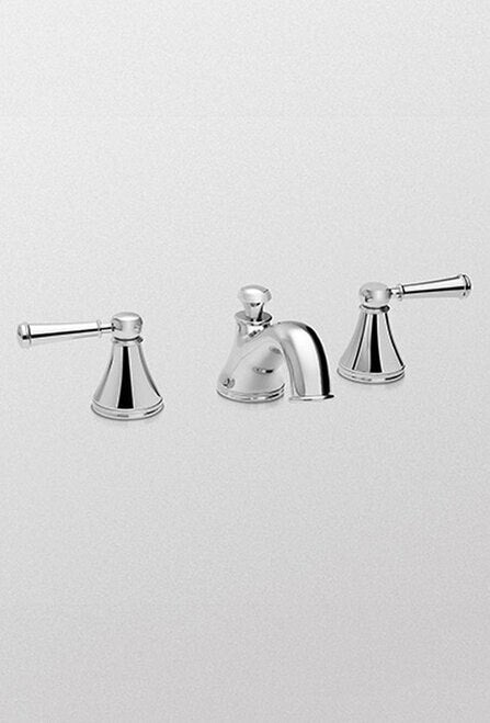 Toto TL220DD1#BN Vivian Widespread Bathroom Faucet With Lever Handles - BNGBath