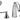 Toto TB210S#CP Silas Deck-Mounted Bathtub Faucet Trim Kit With Handheld Shower - BNGBath
