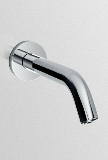 Toto TEL3LW10R#CP EcoPower Helix Wall Mounted Faucet With 10 Second Discharge - BNGBath