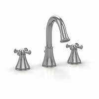 Thumbnail for Toto TL220DDH#BN Vivian Widespread Bathroom Faucet With Cross Handles - BNGBath