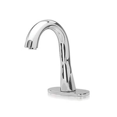 Toto TEL151-D10E#CP EcoPower Deck-Mounted Gooseneck 1-GPM Single Hole Bathroom Sink Faucet - BNGBath