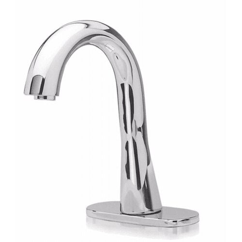 Toto TEL155-D10EM#CP EcoPower Deck-Mounted Fixed 0.5-GPM Single Hole Bathroom Sink Faucet - BNGBath