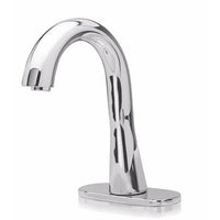 Thumbnail for Toto TEL155-D10ET#CP EcoPower Deck-Mounted Fixed 0.5-GPM Single Hole Bathroom Sink Faucet - BNGBath
