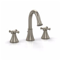 Thumbnail for Toto TL220DDH12#BN Vivian Deck-Mounted High Arc 1.2-GPM Widespread Bathroom Sink Faucet - BNGBath