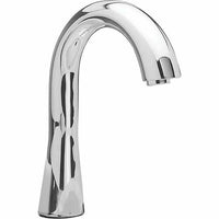 Thumbnail for Toto TEL153-D20E#CP Gooseneck Deck-Mounted Fixed 0.35-GPM Single Hole Bathroom Sink Faucet - BNGBath