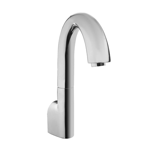 Toto TEL163-D20E#CP Gooseneck Wall-Mounted Fixed 0.35-GPM Bathroom Sink Faucet - BNGBath