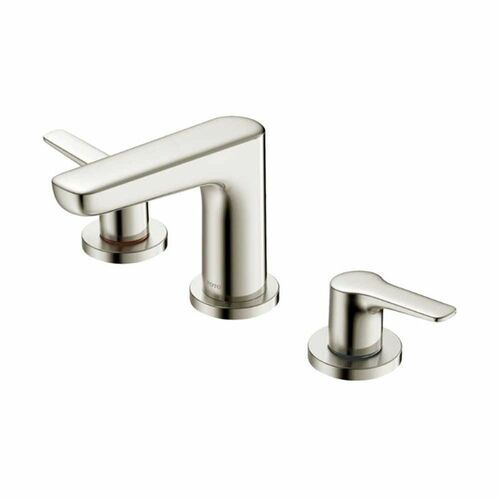 Toto TLG03201U#BN GS Deck-Mounted Fixed 1.2-GPM Widespread Bathroom Sink Faucet - BNGBath