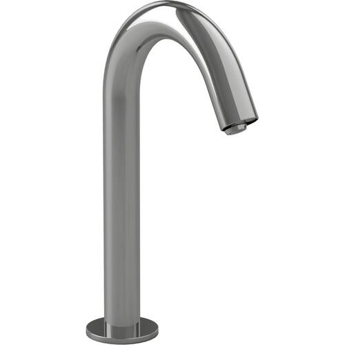 Toto TEL123-D20ET#CP Deck-Mounted Fixed 0.35-GPM Single Hole Bathroom Sink Faucet - BNGBath