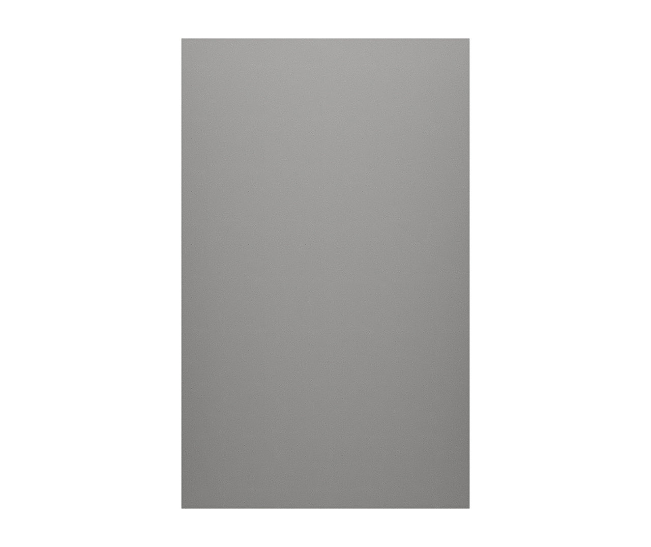 SS-3672-1 36 x 72 Swanstone Smooth Glue up Bathtub and Shower Single Wall Panel in Ash Gray
