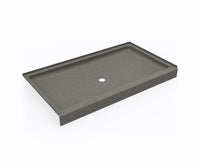 Thumbnail for SS-3460 34 x 60 Swanstone Alcove Shower Pan with Center Drain Sandstone