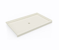 Thumbnail for SS-3660 36 x 60 Swanstone Alcove Shower Pan with Center Drain - BNGBath