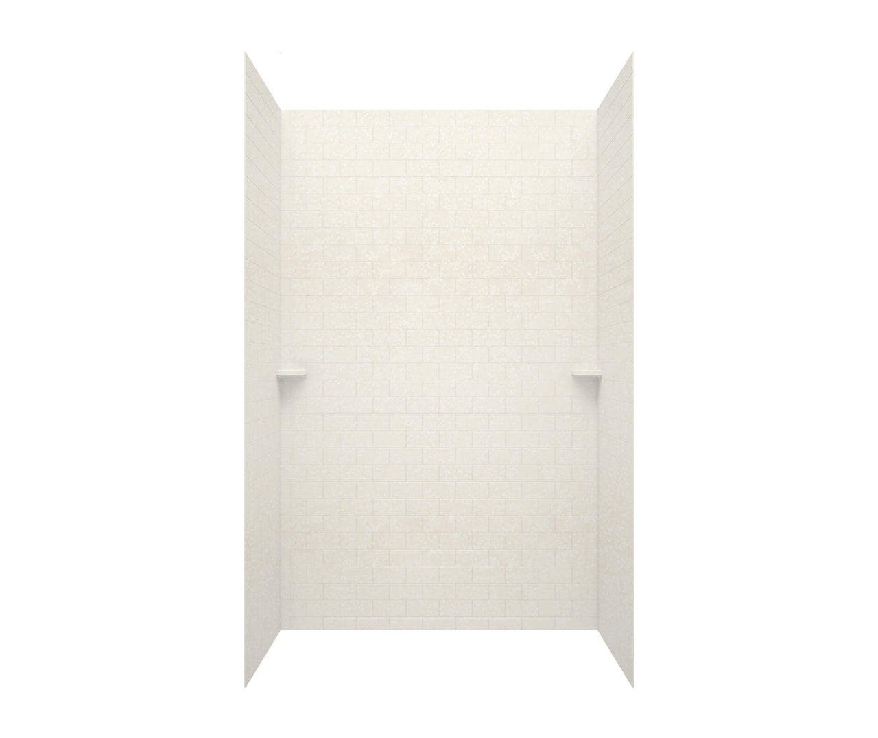36-In x 62-In x 96-In Swanstone 3x6 Subway Tile Shower Wall Kit - BNGBath