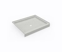 Thumbnail for Swan SS-3442-010 Solid Surface 42-in x 34-in Shower Base - BNGBath