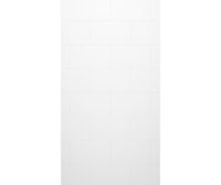 Thumbnail for TSMK-7242-1 42 x 72 Swanstone Traditional Subway Tile Glue up Bathtub and Shower Single Wall Panel  - BNGBath