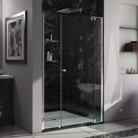 Thumbnail for DreamLine Allure 45-46 in. W x 73 in. H Frameless Pivot Shower Door - BNGBath