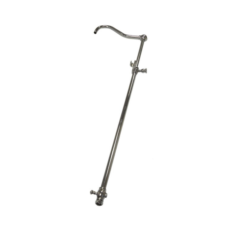 Kingston Brass CCR6171 Vintage 60-Inch Add-On Shower with 17-Inch Shower Arm - BNGBath