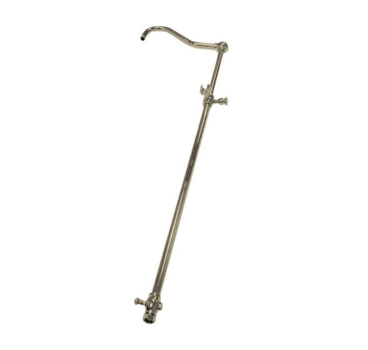 Kingston Brass CCR6171 Vintage 60-Inch Add-On Shower with 17-Inch Shower Arm - BNGBath