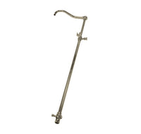 Thumbnail for Kingston Brass CCR6171 Vintage 60-Inch Add-On Shower with 17-Inch Shower Arm - BNGBath