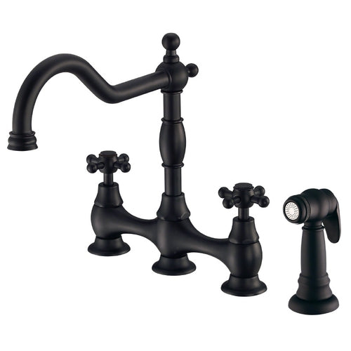 Gerber GD404457BS "Opulence" Two Handle Kitchen Faucet