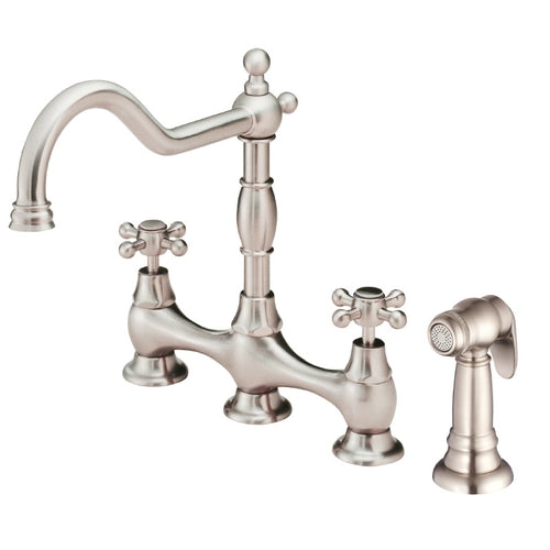 Gerber GD404457SS "Opulence" Two Handle Kitchen Faucet