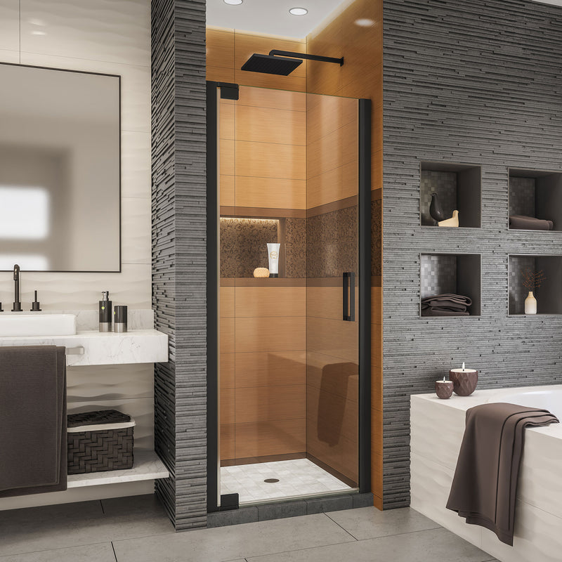 DreamLine Elegance-LS 30 1/2 - 32 1/2 in. W x 72 in. H Frameless Pivot Shower Door - BNGBath