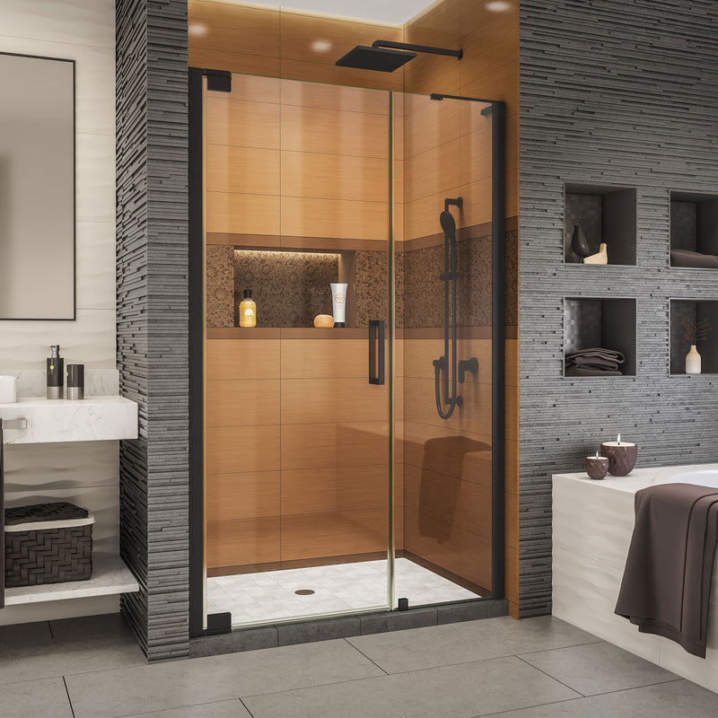 DreamLine Elegance-LS 50 - 52 in. W x 72 in. H Frameless Pivot Shower Door - BNGBath