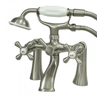 Thumbnail for Kingston Brass KS268C Kingston Clawfoot Tub Faucet with Hand Shower, - BNGBath