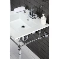 Thumbnail for Continental 25 X 22 Ceramic Vanity Sink Top w/Integrated Basin 3 Hole - BNGBath