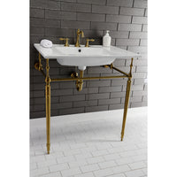 Thumbnail for Continental 31 x 22 Ceramic Vanity Top W/ 3 Holes & Integrated Basin - BNGBath