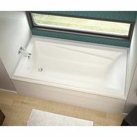 Thumbnail for MAAX 106181-000-001 Exhibit 72in x 36in Soaking Bathtub with End Drain - BNGBath