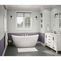 Thumbnail for MAAX 106193-000-002 Delsia 66in x 36in Soaking Bathtub with Center Drain - BNGBath