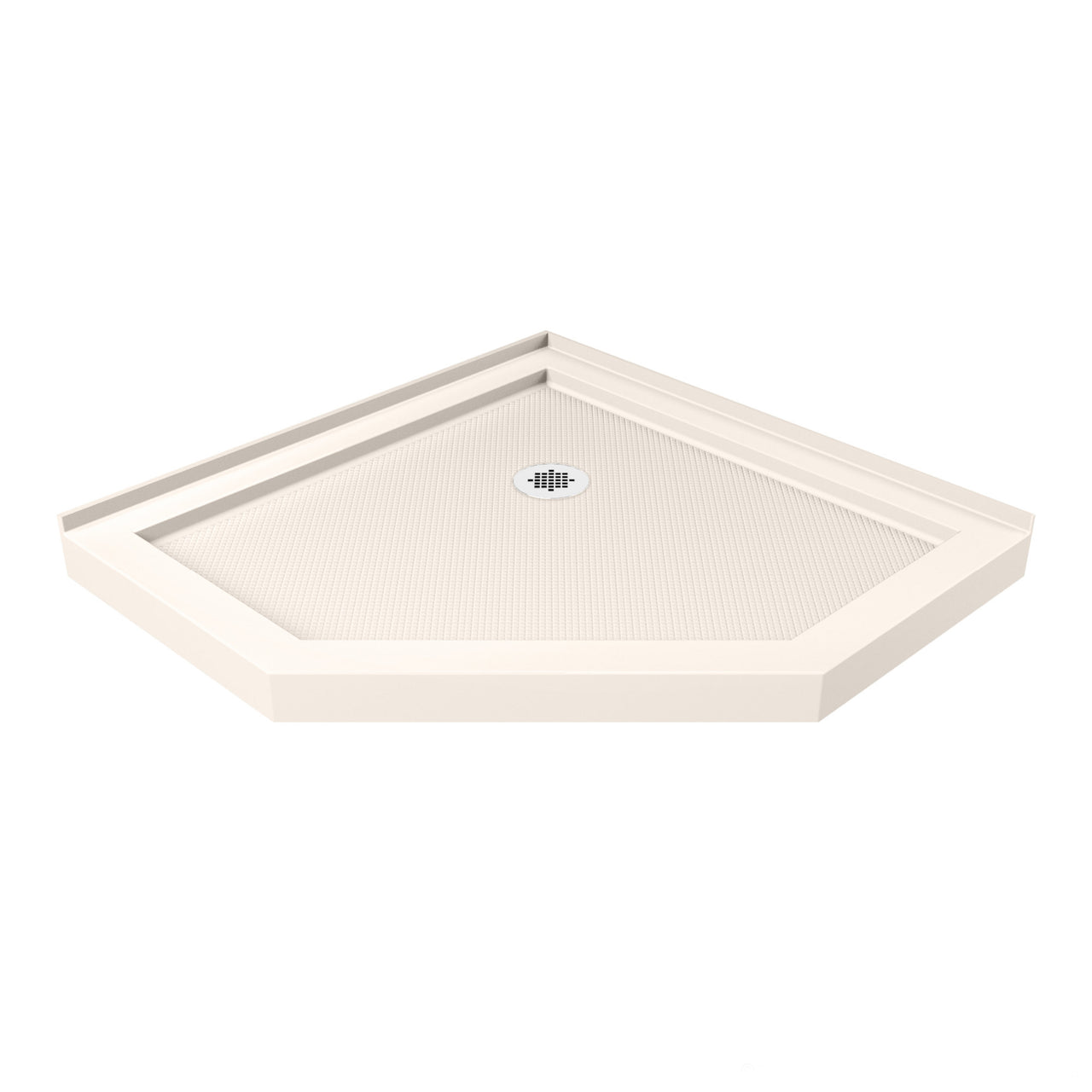 DreamLine SlimLine 38 in. D x 38 in. W x 2 3/4 in. H Neo-Angle Shower Base - BNGBath