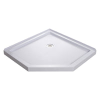 Thumbnail for DreamLine SlimLine 40 in. D x 40 in. W x 2 3/4 in. H Neo-Angle Shower Base - BNGBath