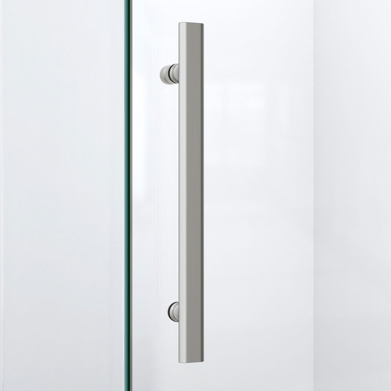 DreamLine Prism Plus 38 in. x 38 in. x 74 3/4 in. Frameless Hinged Shower Enclosure and SlimLine Shower Base Kit - BNGBath