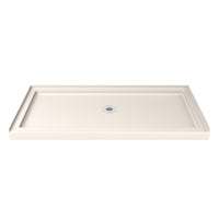 Thumbnail for DreamLine SlimLine 32 in. D x 54 in. W x 2 3/4 in. H Single Threshold Shower Base - BNGBath