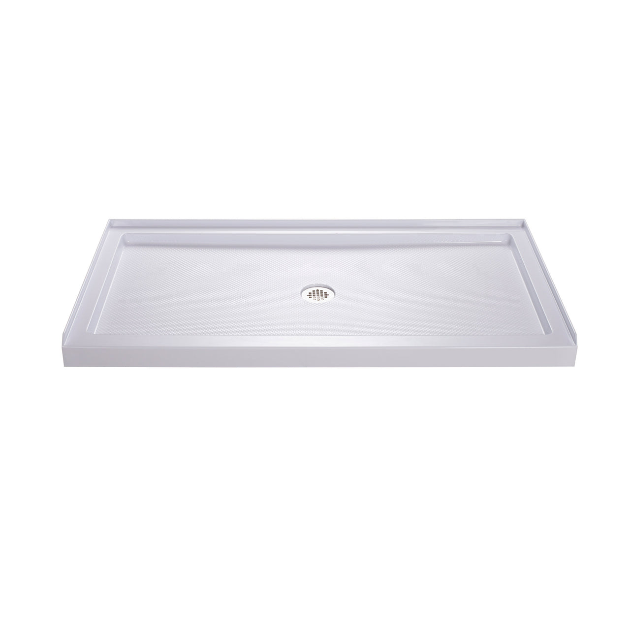 DreamLine SlimLine 32 in. D x 54 in. W x 2 3/4 in. H Single Threshold Shower Base - BNGBath