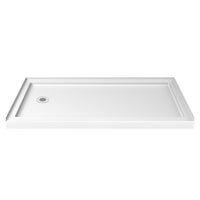 Thumbnail for DreamLine SlimLine 36 in. D x 60 in. W x 2 3/4 in. H Single Threshold Shower Base - BNGBath