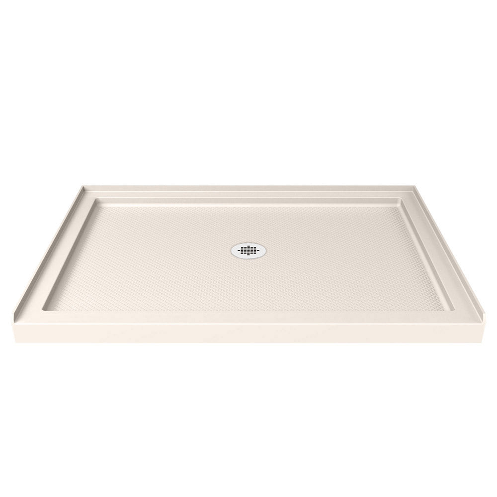 DreamLine SlimLine 34 in. D x 42 in. W x 2 3/4 in. H Single Threshold Shower Base - BNGBath